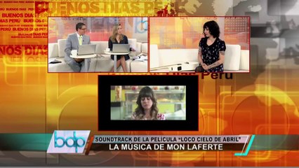 Cantante Mon Laferte nos presenta el soundtrack de "Loco cielo de abril" (1/2)