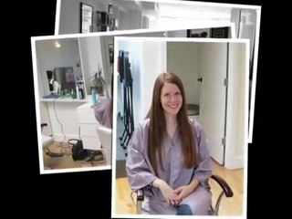 getting all my long hair cut off