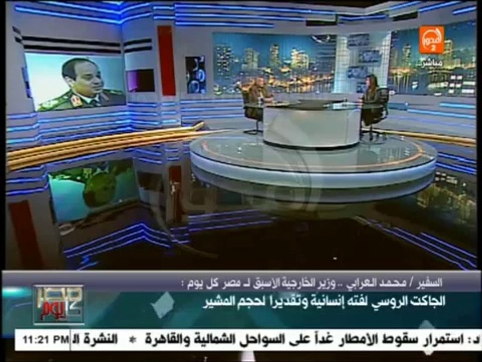 مصر كل يوم:   موقف مصر و روسيا والموقف الأمريكي من دعم جماعة الإخوان