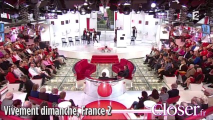 Quand une spectatrice de "Vivement Dimanche" se lève en pleine émission pour aller aux toilettes...