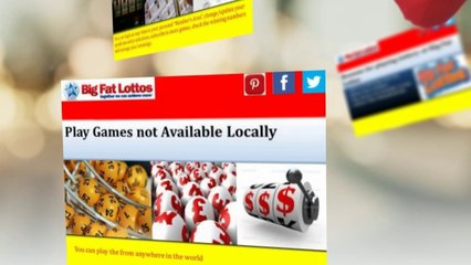 Why you play lottery at Big Fat Lottos