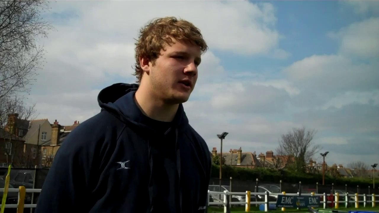 Joe Launchbury, March 2012