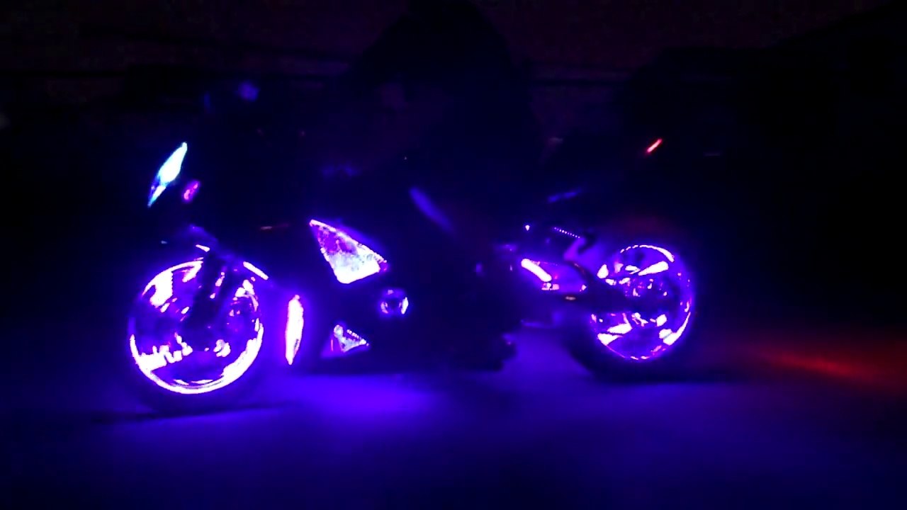 MOTORCYCLE LED  WHEEL LIGHT  KITS BY ALL THINGS CHROME