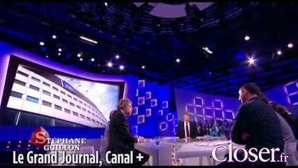 Stéphane Guillon parodie François Hollande dans "Le Grand Journal"