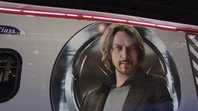 X-Men Days of Future Past Featurette - UK Trains (2014) - James McAvoy Movie HD