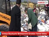 Antalya Büyükşehir Belediyesinin Evrakları Yakıldı İddiası