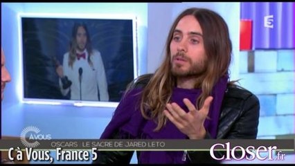 Jared Leto revient sur le buzz du selfie aux Oscars