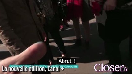 Jean-Luc Mélenchon traite un cameraman de "crétin" et "d'abruti"