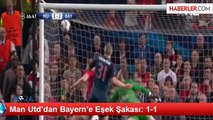 Man Utd'dan Bayern'e Eşek Şakası: 1-1