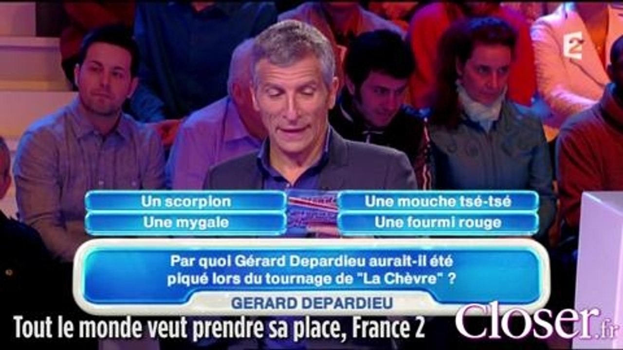Nagui tacle les déboires de Gérard Depardieu avec l'alcool