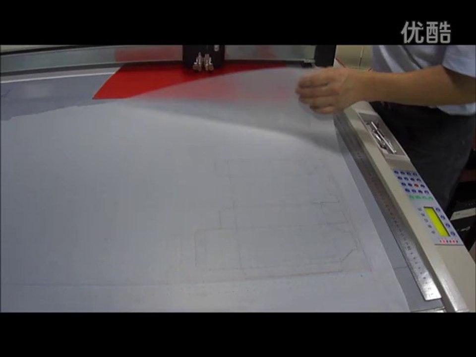 knife mold die line drawing machine
