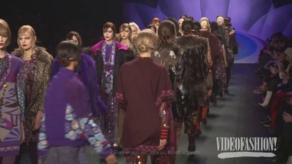 FIRST LOOK: Anna Sui NYFW Fall 2014 | Videofashion