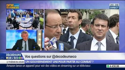 Un gouvernement uni pour partir au combat ?, dans Les Décodeurs de l'éco – 02/04 4/7