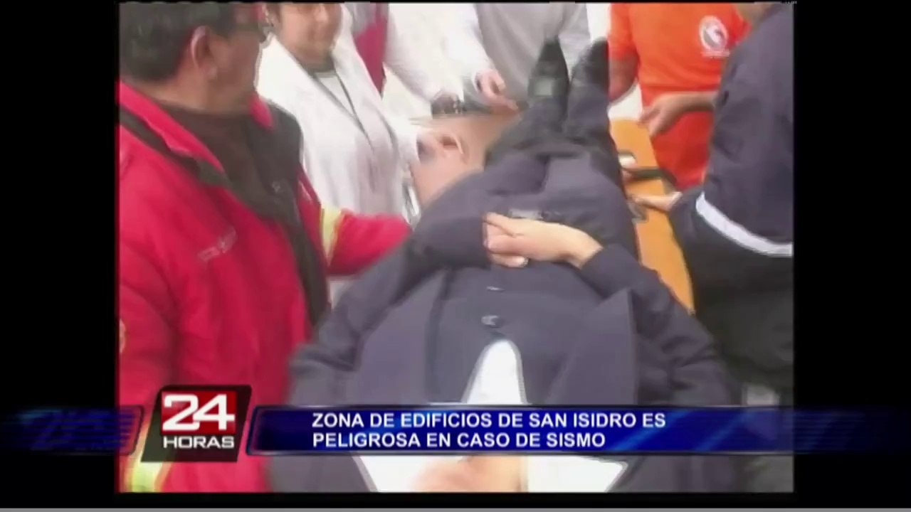 Aseguran que zona de edificios de San Isidro es muy vulnerable en caso de sismo