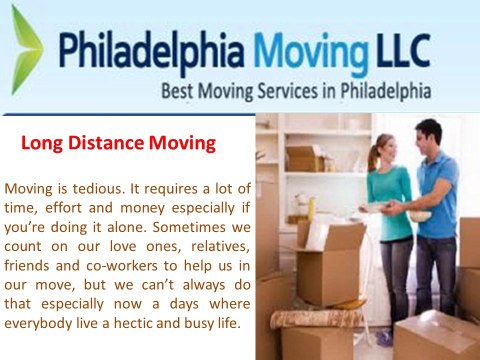 Moving Services In Philadelphia