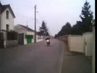 moi avec mon derbi en petite bourre