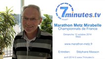 Marathon Metz Mirabelle 2014 - Interview Dominique Boussat - Championnats France A