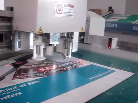 camera video location sample cutting printed pattern machine