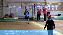 Finale, Super 16 féminin, Sport-Boules, Nyons 2014
