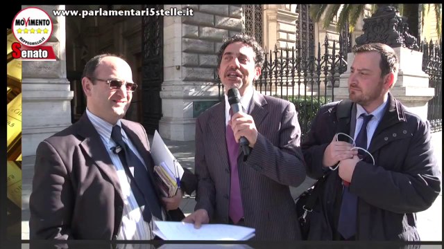 ESCLUSIVO - i portavoce M5S irrompono all'interno della Banca d'Italia - MoVimento 5 Stelle