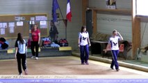 Demi-finales, Super 16 féminin, Sport-Boules, Nyons 2014