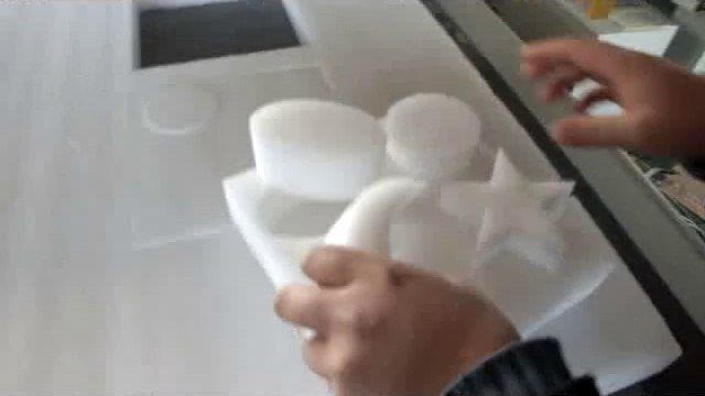 60mm thick foam board CNC router cutter machine