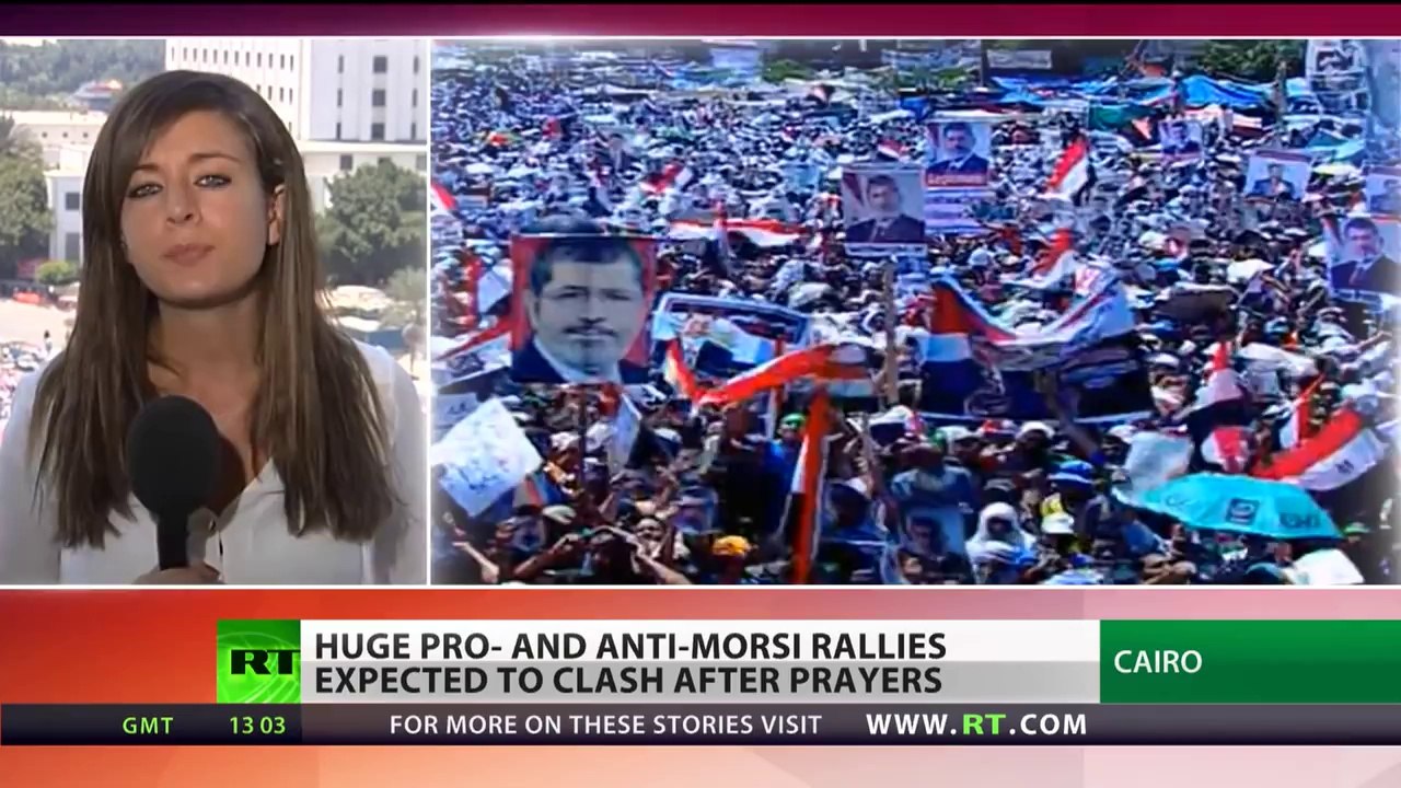 Rival Rallies: Huge protests as Egypt's Morsi accused of Hamas links