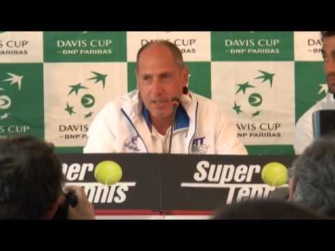 Napoli - Coppa Davis - Conferenza Stampa (02.04.14)