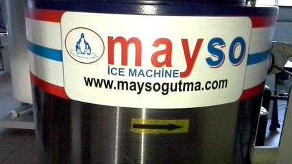 YAPRAK  BUZ MAKİNESİ VİDEO 1 TON MAYSO SOĞUTMA