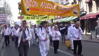 Manifestation unitaire des apiculteurs du 1er avril 2014