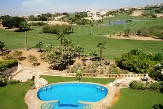Unfurnished Twin House for Rent in Katameya Heights Golf with Private Garden Swimming Pool.