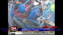 Así informó la televisión chilena sobre el terremoto y tsunami