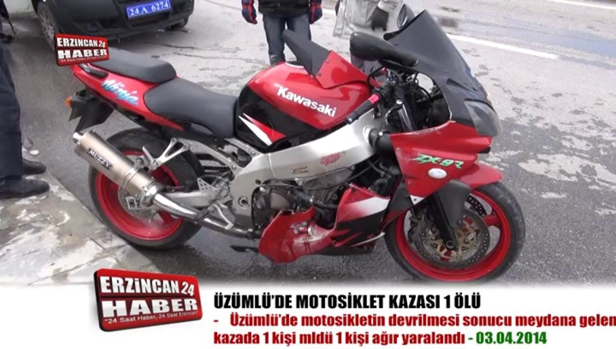 Erzincan Üzümlü Trafik Kazası 1 Ölü 1 Ağır Yaralı