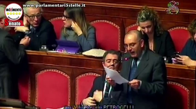 Trivellazioni mar Adriatico, dichiarazione di voto M5S (Petrocelli) - MoVimento 5 Stelle