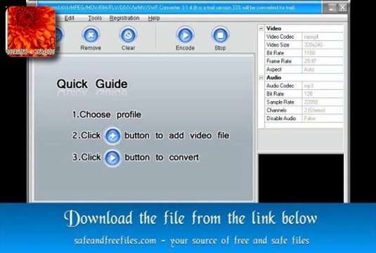 Get Amond AVI MPEG MOV RM FLV DivX WMV SWF Converter 3.2.4 Serial Key Free Download