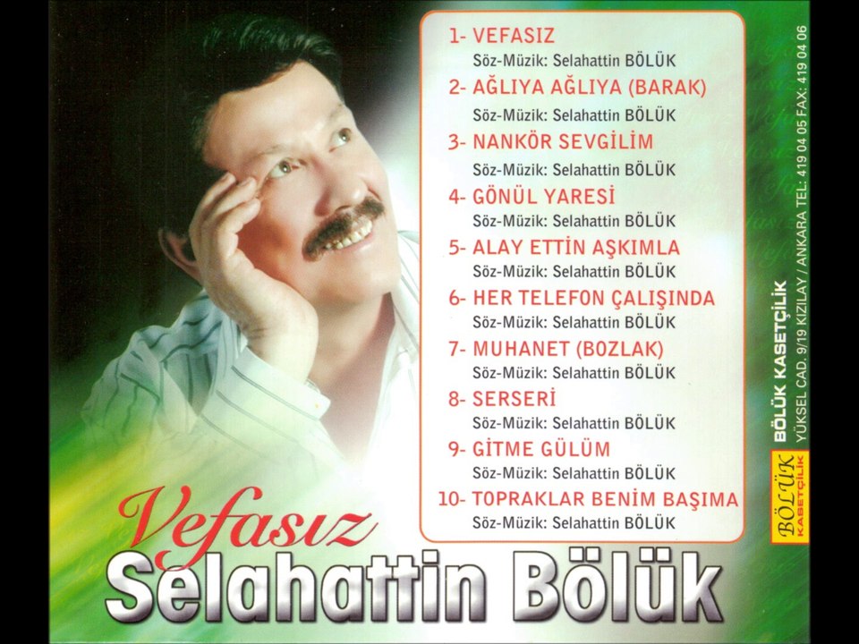 selahattin bölük bu nasıl kader.söz müzik selahattin bölük