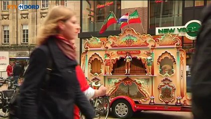 Hij is terug: het stadsdraaiorgel De Pronkjewail - RTV Noord