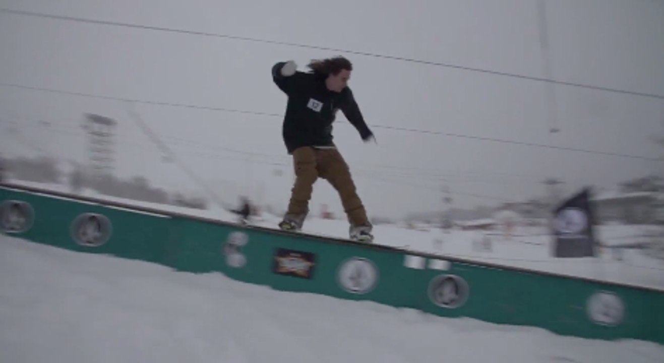 VOLCOM PBRJ European Tour 2014 at Les 2 Alpes France - STOP #8 Snowboarding