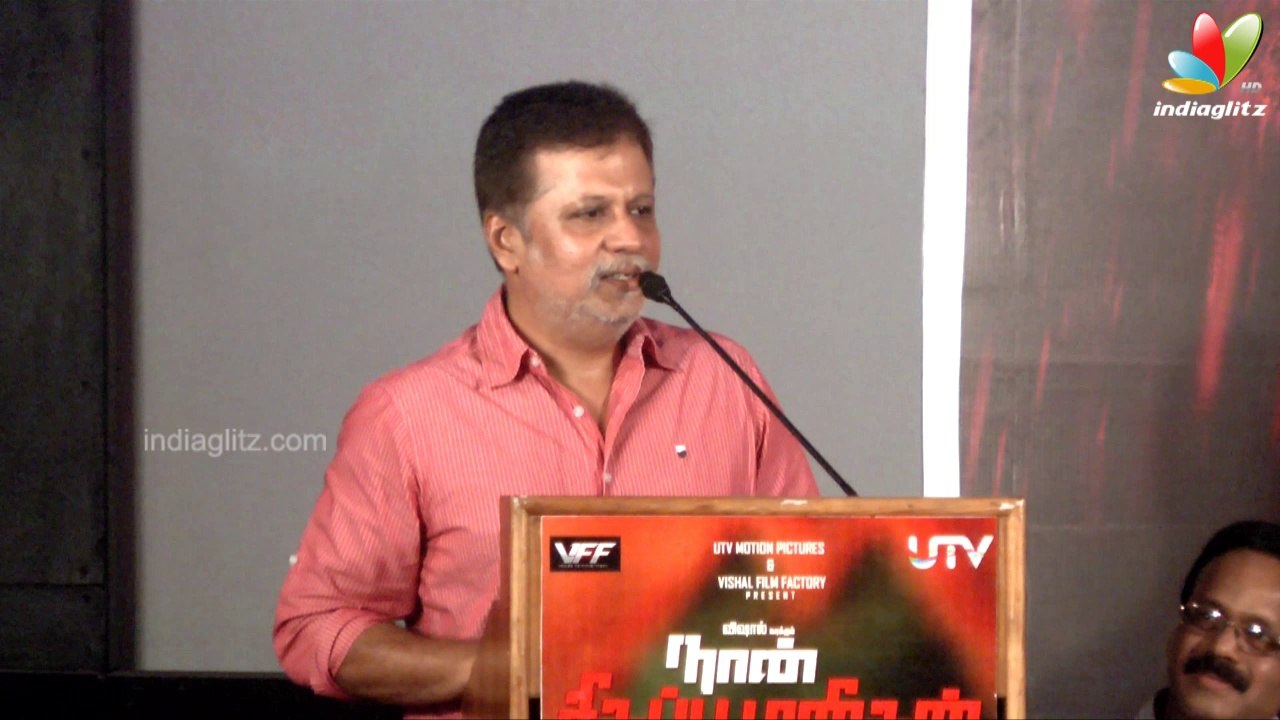 Vishal and Lakshmi Menon at Naan Sigappu Manithan Press Meet | Director Thiru