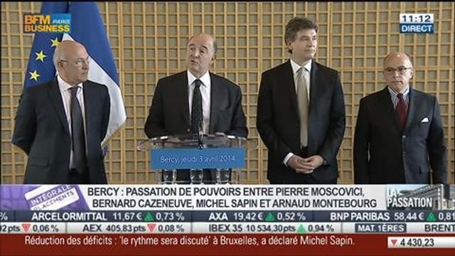 Édition spéciale: Passation de pouvoirs: discours de Pierre Moscovici – 03/04