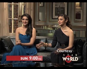 Alia Parineeti on Koffee with Karan