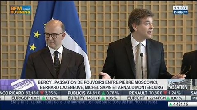 Édition spéciale: Passation de pouvoir: discours d'Arnaud Montebourg – 03/04 3/4