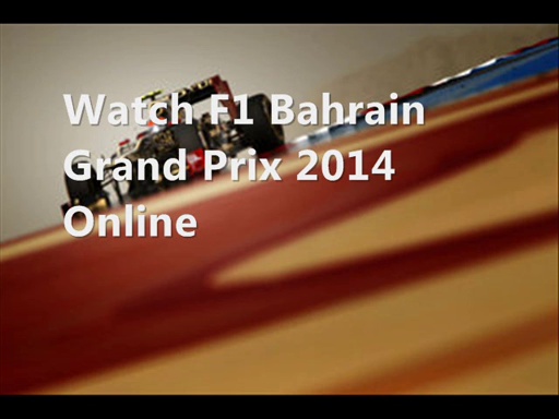 6 April 2014 Formula One BAHRAIN GP