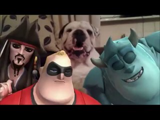 ARNI & His Disney Friends ( Jack Sparrow, Mr. Incredible,Sulley )