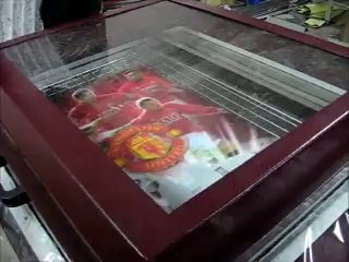 Çerveve Paketleme Videosu Özel Ölçü Manuel Shrink Makinası (4)