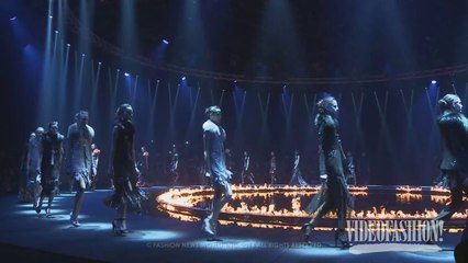 FIRST LOOK: Roberto Cavalli - Fall 2014 Milan Fashion Week - Videofashion