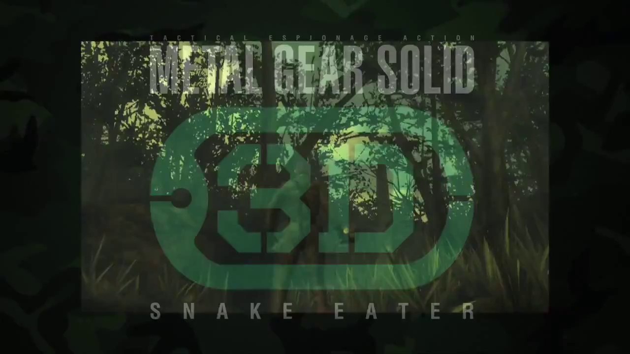 Metal Gear Solid Snake Eater 3D E3 2011 Trailer
