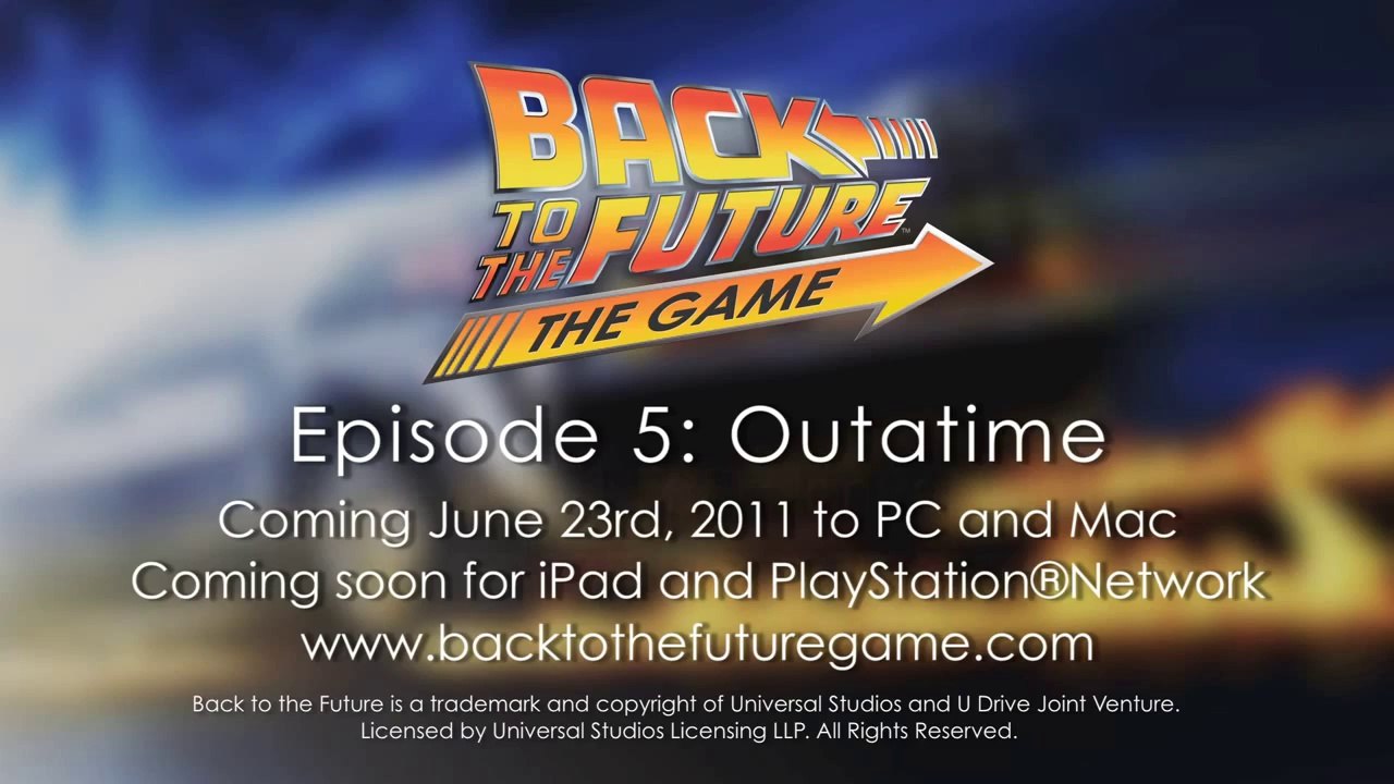 Back to the Future Outatime BTS Trailer