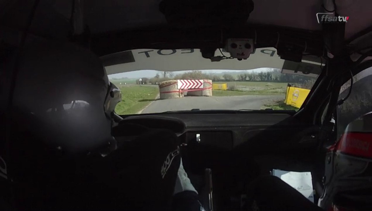 Le Rallye du Touquet dans la Peugeot 208 de Charlotte Dalmasso