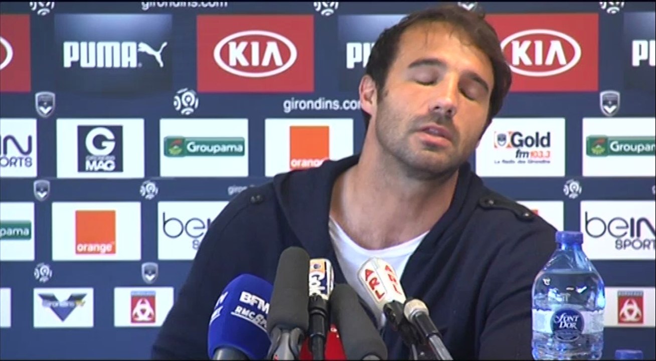 Marc Planus en point presse avant Rennes